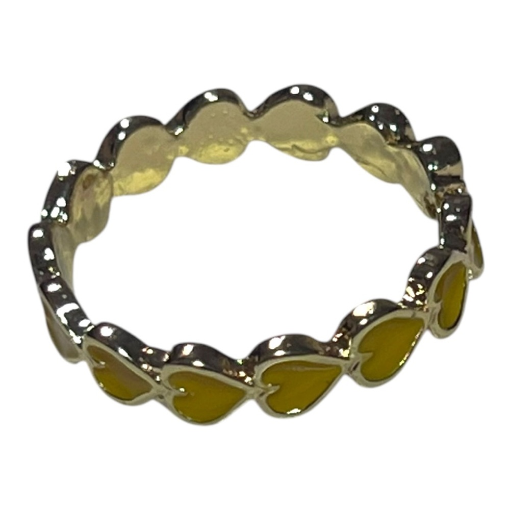 💖5/$10💖 Yellow Heart Chain Ring